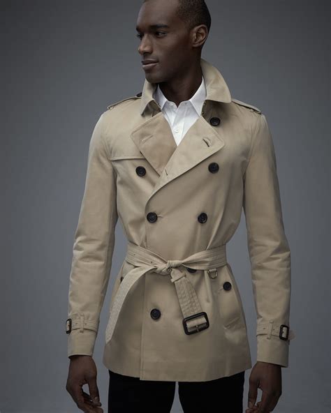 burberry coat sandringham short trench